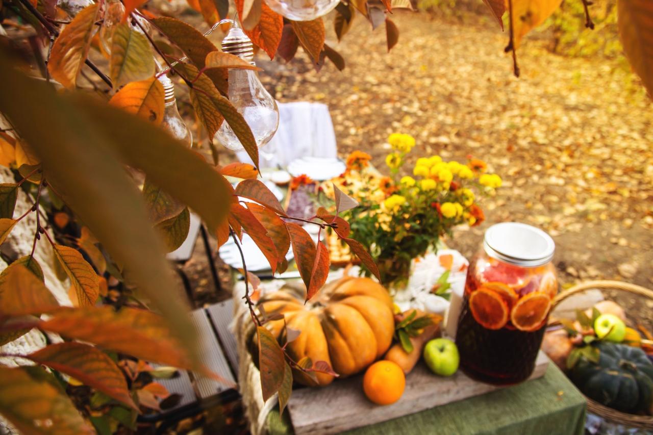 Backyard Fall Festival Party