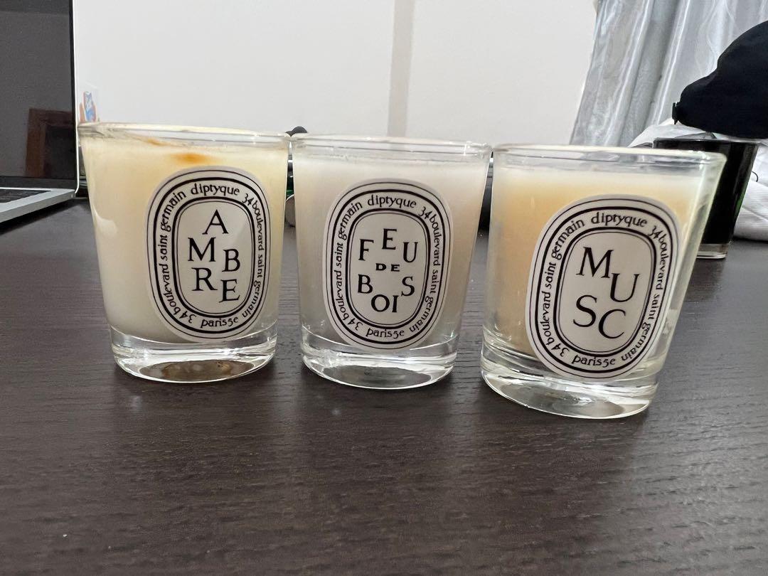 Diptyque candles sample (35g each), 傢俬＆家居, 家居香薰- Carousell