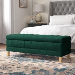 Kelly Clarkson Home Gloria Velvet Storage Ottoman & Reviews | Wayfair